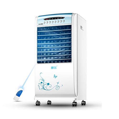 Ainaobaoybz Climatizador Evaporativo,Climatizador Portátil, Refrigerador de Aire por evaporación y ecología móvil, Ventilador de Aire Acondicionado for el hogar con Ahorro de energía y Control Remoto