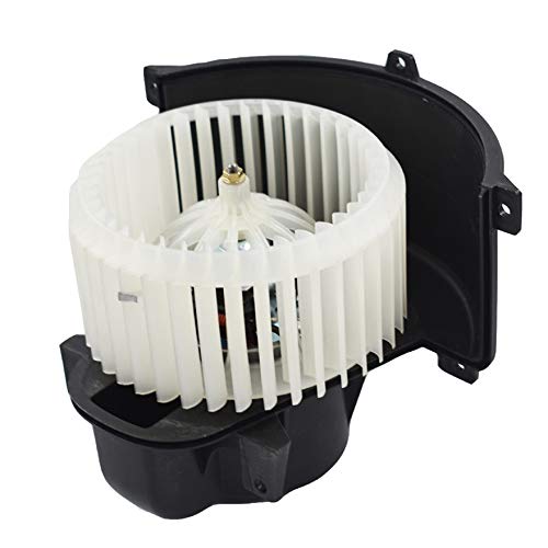 AISENPARTS Motor de ventilador de calefacción de aire acondicionado con jaula de ventilador delantera 7L0820021Q de repuesto para Touareg Q7 Cayenne 7L0820021L