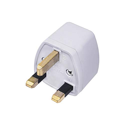 AKYGA AK-AD-59 - Adaptador de Corriente Universal AC para EE. UU. / UE a UK (250 V)