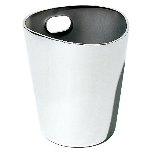 Alessi Bolly JM21 Cubo Refrescante para Botellas, Acero Inoxidable, Gris (Pulido)