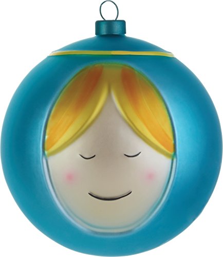 Alessi Madonna Bola de Navidad, Multicolor