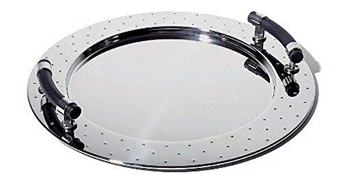 Alessi Oval MGVASS - Bandeja redonda con asas