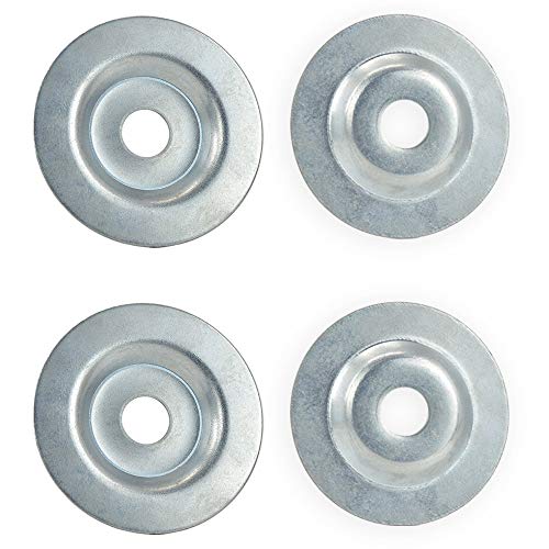 Amoladora de banco Cenador Arandela / Brida OD2-1 / 10 '' x ID 1/2 '' Para muela / Rueda de alambre, 4PCS