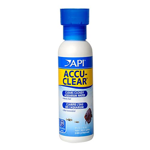 API ACCU-Clear - Clarificador de Agua Dulce para Acuario, Botella de 118 ml