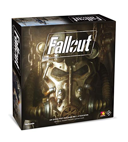 Asmodee Italia Fallout Juego de Mesa, Color Negro, izx02 