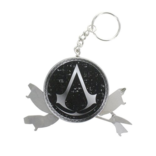 Assassin's Creed PP4102AS Multi-Herramienta Logo Paladone Products, Juventud Unisex, Multicolor, Unico