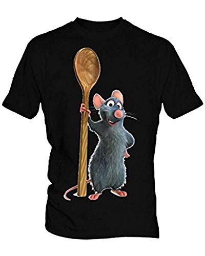 ATAT-1 Remy Ratatouille 5 Men's Black T Shirt