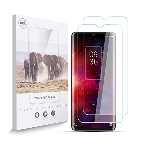 AYSOW Protector de Pantalla para TCL 10 SE, 9H, Antihuellas, Antiarañazos, Sin Burbujas, 0.33 mm, Ultra Resistent, HD Cristal Vidrio Templado Compatible con TCL 10 SE, 2 Piezas