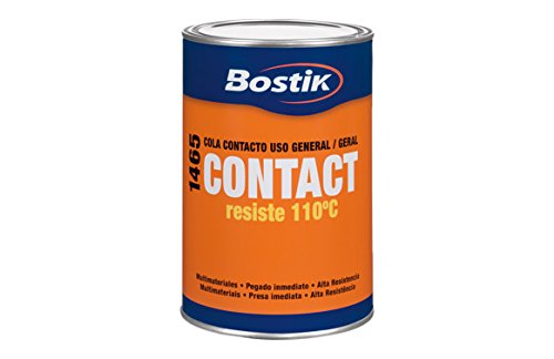 Bostik Findley 1620 Adhesivo Multiusos para UNIONES Fuertes Y DURADERAS Contact 1465 Bote de 1 l Ámbar, Negro