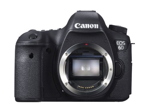 Canon EOS 6D - Cámara reflex digital DSLR (Full Frame CMOS, 20.2 Mp, LCD 3'2")