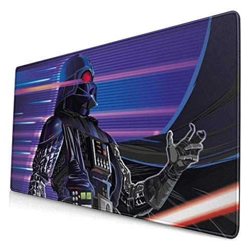 CFTGB Juego Mouse Pad Large Mouse Mat Mat Star Wars Jedi Knight Movie Game Keyboard Mat Cafe Mat Extended Mousepad para computadora de Escritorio PC Mouse Pad (Size : 600 * 300 * 3mm)