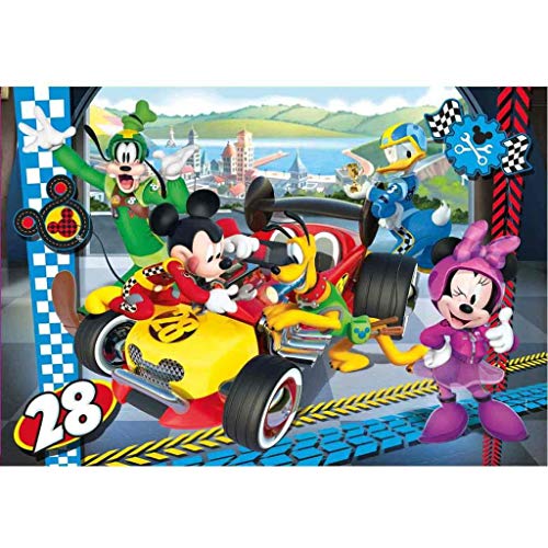 Clementoni Puzzle 104 Piezas Mickey and The Roadster Racer, Miscelanea (27984.5)