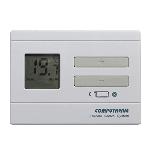 COMPUTHERM Q3 termostato digital de habitación, termostato de pared con termómetro para calefacción, aire acondicionado y suelo radiante con regulador