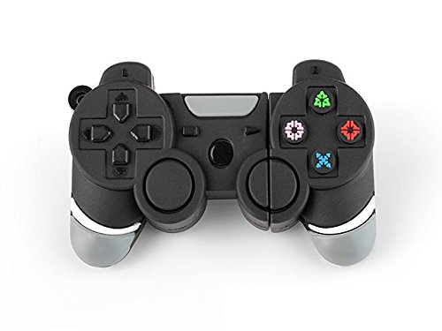 Controlador de Juego 8 GB - Gamepad - Memoria Almacenamiento de Datos – USB Flash Pen Drive Memory Stick - Negro