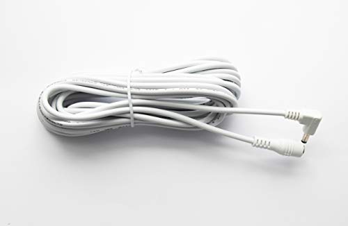 DC Cable alargador - Conector de tamaño: 4,0 mm x 1,7 mm - Longitud: 5 m - blanco/DC de líneas accesorios