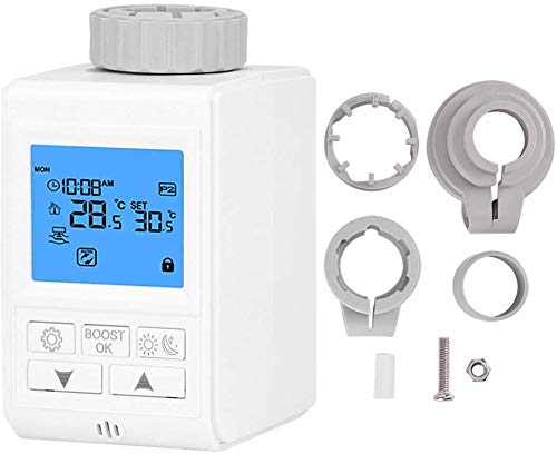 Dispositivo de calefacción de control de temperatura de válvula termostática inteligente estándar para hub de puerta de enlace Tuya temperatura de aire acondicionado central y control de (ordinary)