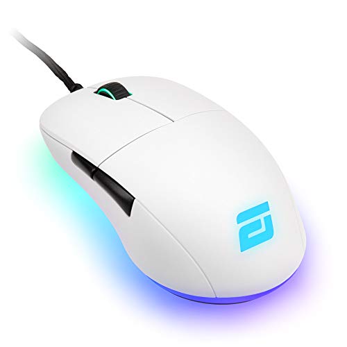 ENDGAME GEAR XM1 RGB Ratón para Juegos - Sensor PMW3389 - Iluminación RGB - 50 a 16.000 CPI - 5 Botones - Interruptores de 60M - Blanco