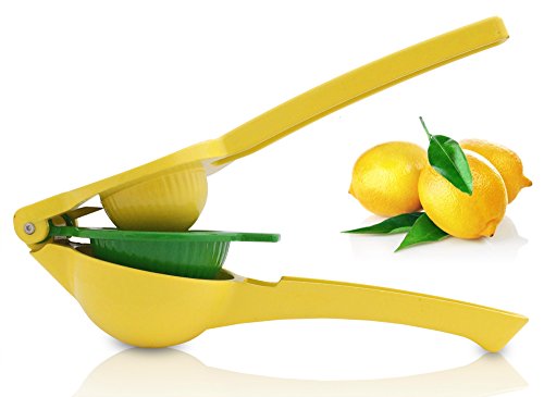 Exprimidor de Limón - Lima - Naranja: Exprimidor Manual (amarillo verde)