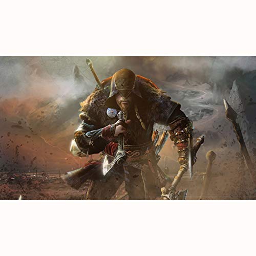 FENGZI Juegos de Valhalla de Assassin'S Creed Valhalla EIOVR Jigsaw Puzzles 300/500/1000/1500 Pieza de Juguetes de descompresión de Adultos (Size : 1500Pieces)