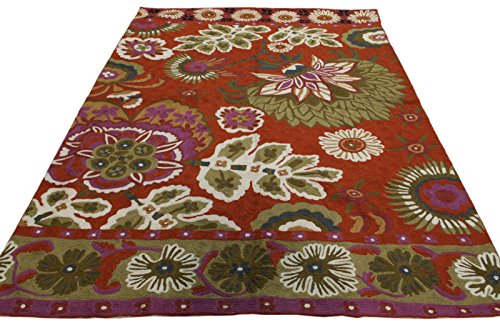 Galleria Farah1970 -122x76 CM Kilim Indo Suzani Ghelem Alfombras Gipsy