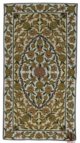 Galleria Farah1970 138x70 CM Kilim Indo Suzani Ghelem Alfombras Teppich Carpets