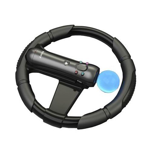 Generic Steering Racing Wheel PS Move Motion Controller Joypad Compatible for Sony PS3 Racing Game [Importación Inglesa] [PlayStation 3]