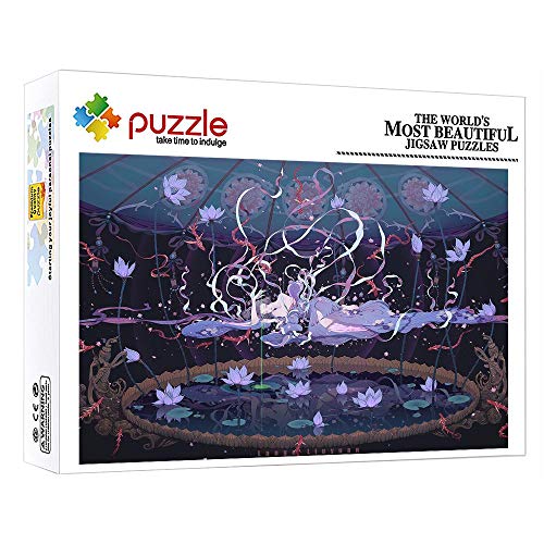 GFSJJ 1000 Piezas Puzzle Loto De Niña De Carácter Puzles para Niño Infantiles Adolescentes Adultos Niños Navidad Juguetes (75 X 50 Cm)