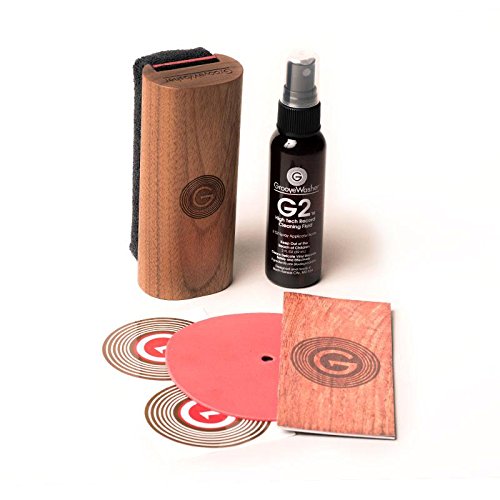 Groovewasher - Record Cleaning Kit - Walnut