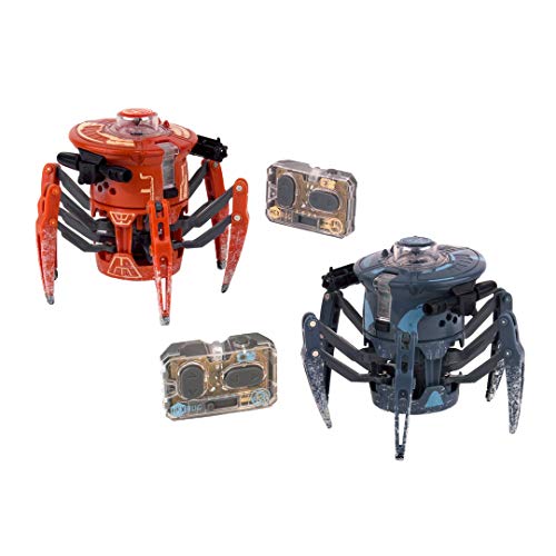 Hexbug- Battle Spider 2.0 Robot de combate y competición, Color naranja y gris (Innovation First 409-5122) , color/modelo surtido