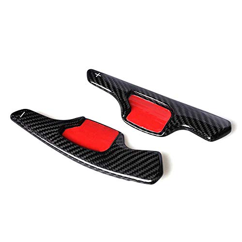 HJPOQZ Extensión de Cambio de Paleta de Cambio de Volante de Coche de Fibra de Carbono, Apto para Ford Taurus Mondeo Lincoln