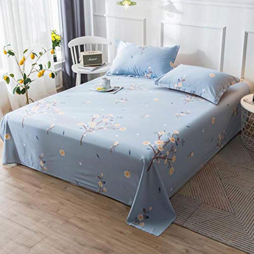 HJUYT 1 juego de sábanas de algodón para cama de tamaño King Full Queen Twin Size para dormitorios de niños y adultos