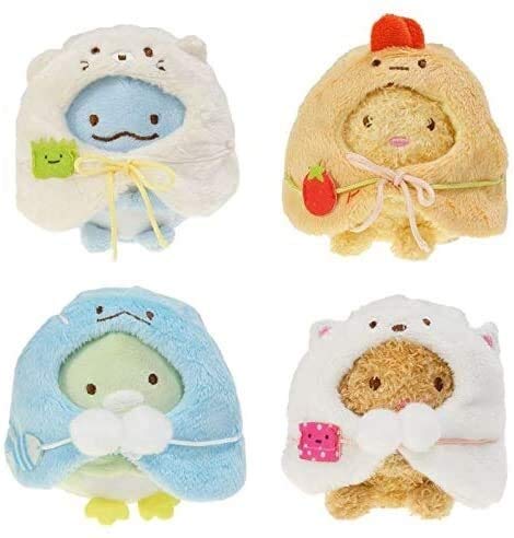 HMLSM Juguetes de Peluche 4pcs / Lot los 8cm Juego Juguetes de Peluche Lindo