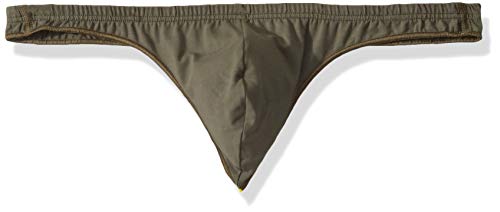 HOM Freddy G-String Tanga, Verde (Vertec Amande 1126), X-Large para Hombre