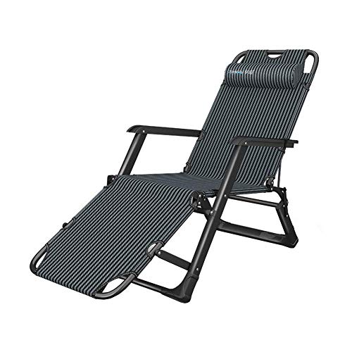 Inicio Accesorios Sillas de ocio Sillón de salón Silla plegable Silla de descanso para el almuerzo Silla plegable portátil al aire libre Cama perezosa con respaldo para el sol Silla de salón Durabl