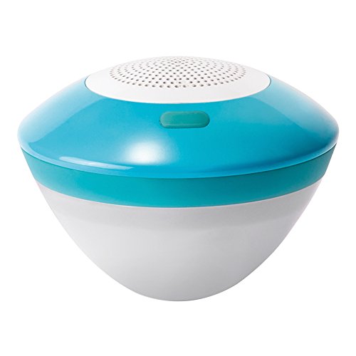 Intex 28625 - Altavoz bluetooth flotante con luces LED de colores