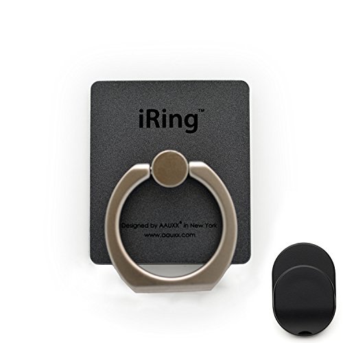 iRing Premium Style Ring, Smartphone, Teléfono móvil soporte de Asidero, Stand, coche, Selfie, para iPhone 6/6plus/6S, Galaxy 5/S6/Note, Sony Xperia Z5, LG G4/Nexus 5 x, Huawei G8/P8, HTC One A9/M9/Desire