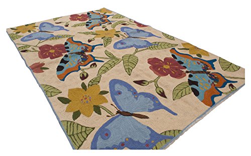 IT-16711-Kilim Indo Suzani Ghelem Alfombras Gipsy (CM 92x61) - (Galleria Farah1970) #