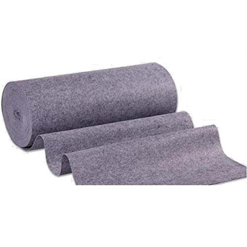 JINRONG Alfombra Gris Gruesa Desechable Resistente Al Desgaste Alfombra Antideslizante Rollo De Engrosamiento Corredores Rodantes Cualquier Longitud (Color : Gray, Size : 1.5 * 80m)