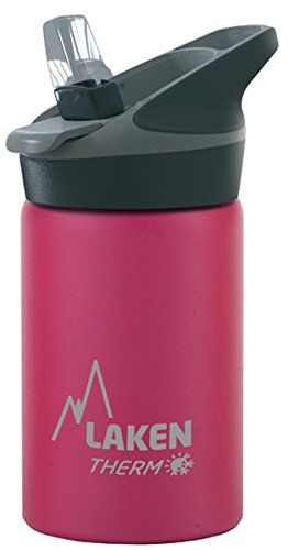 Laken Jannu Botella de Agua Térmica Acero Inoxidable 18/8 y Doble Pared de Vacío, Hasta 24 Horas de Frío, Fucsia, 750 ml