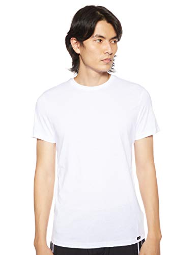 Lee Twin Pack Crew Camiseta, Blanco (White Ai12), XXXXX-Large 2 para Hombre