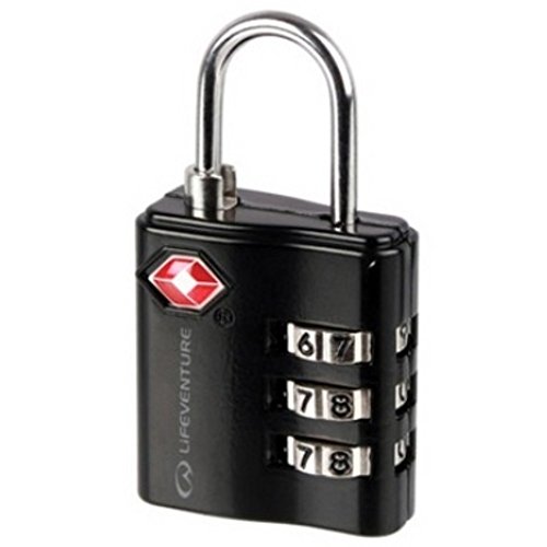 Lifeventure (Black TSA Combi Lock, Unisex-Adult, One Size