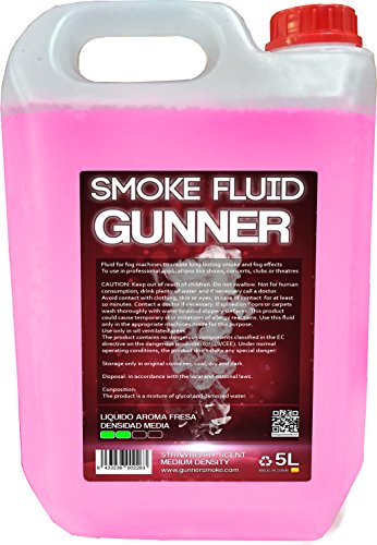 Liquido de humo de MEDIA DENSIDAD olor FRESA 5L