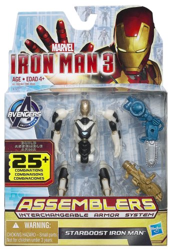 Marvel Iron Man 3 Assemblers 10cm Figure - Starboost Iron Man