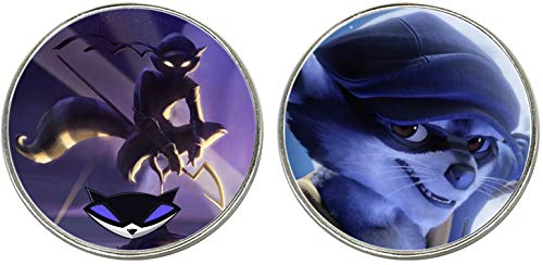 MasTazas Sly Cooper 2 Imanes Metalicos Circulares 5,4 cm