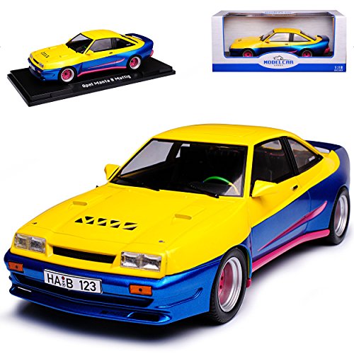 Model Car Group Opel Manta B Mate Manta Manta 1975-1988 1/18 Modelo Coche