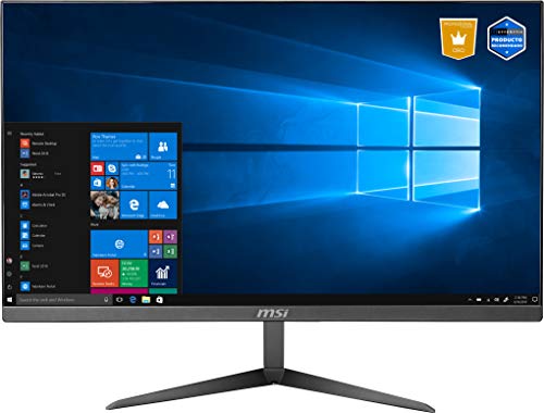 MSI Pro 24X 10M-015EU - Ordenador de sobremesa de 23.8" FHD (Intel Core i7-10510U, 16 GB RAM, 512 GB SSD, IntelHD Graphics, Windows 10 Home) Gris