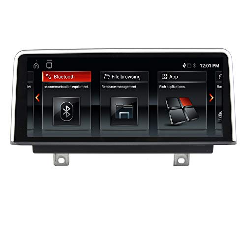 MTEC Android10 (USB CarPlay) estéreo de 10.25 pulgadas para BMW Serie 3/4 (F30/F31/F32/F33/F36) (2012-2017) NBT System Quad Core 2GB RAM 32GB ROM / pantalla táctil de 10.2 pulgadas