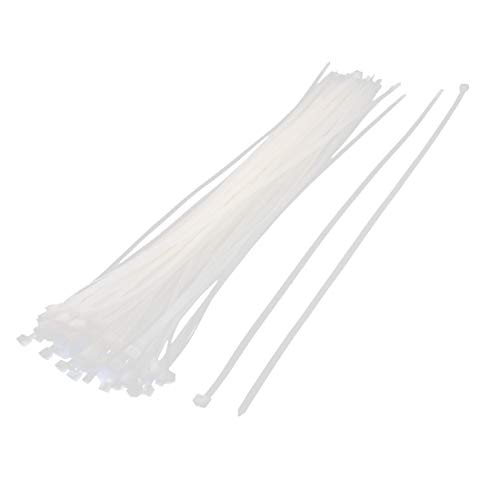 New Lon0167 10 mm Destacados x 650 mm eficacia confiable auto bloqueo de cable reutilizable Zip Ties Beige 100pcs(id:3f3 68 f3 ced)