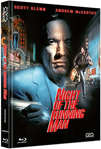 Night of the running Man - uncut (Blu-Ray+DVD) auf 333 limitiertes Mediabook Cover B [Francia] [Blu-ray]