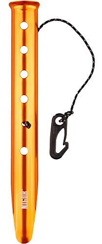 Nigor - Lápices de nieve y arena (32 cm, aluminio), color naranja